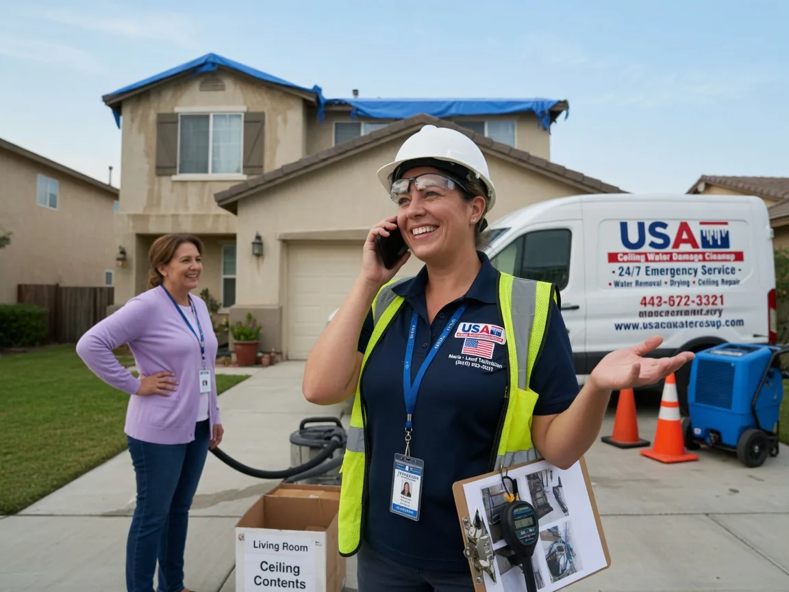 Ceiling Water Damage Restoration Carson City, MI FAQs